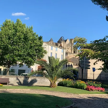 C’est une maison bleue Carcassonne Extérieur photo